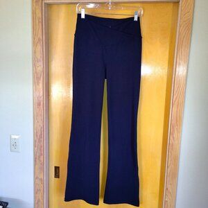 Danskin Navy Blue High Rise Bootcut Flare Active Yoga Long Leggings